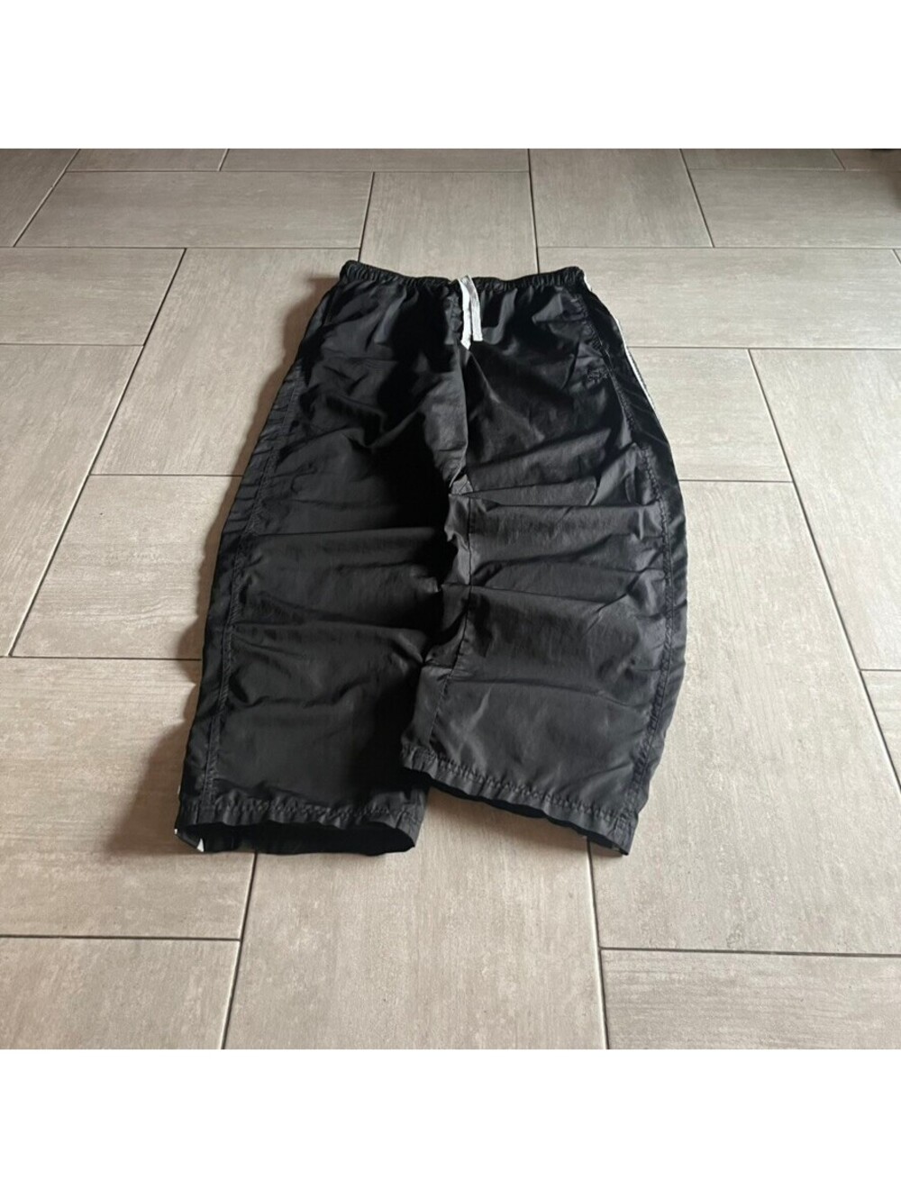 Double Lined Starter Black Track Pants Jogger Style Casual Wear Size 30